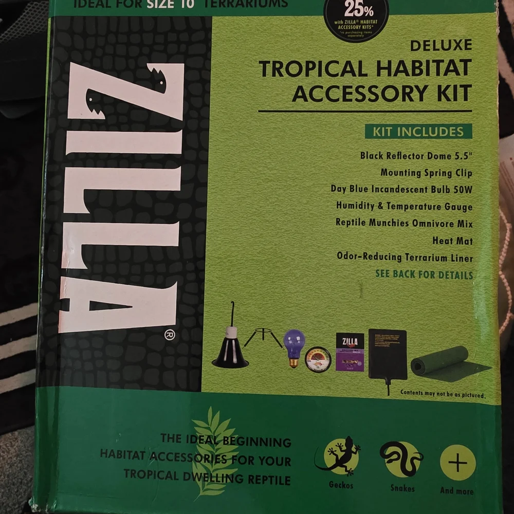 Deluxe Tropical Habitat Accessory Kit